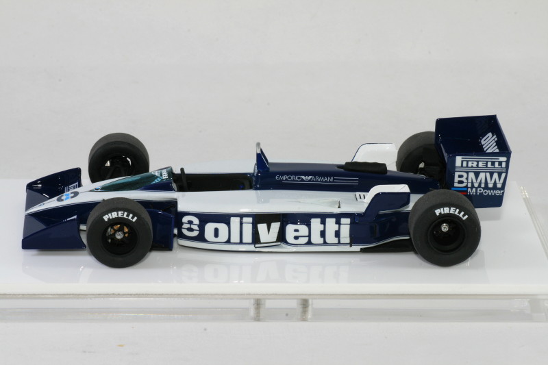 Brabham - BMW BT55 n.7 seventeenth in the Formula 1 1986